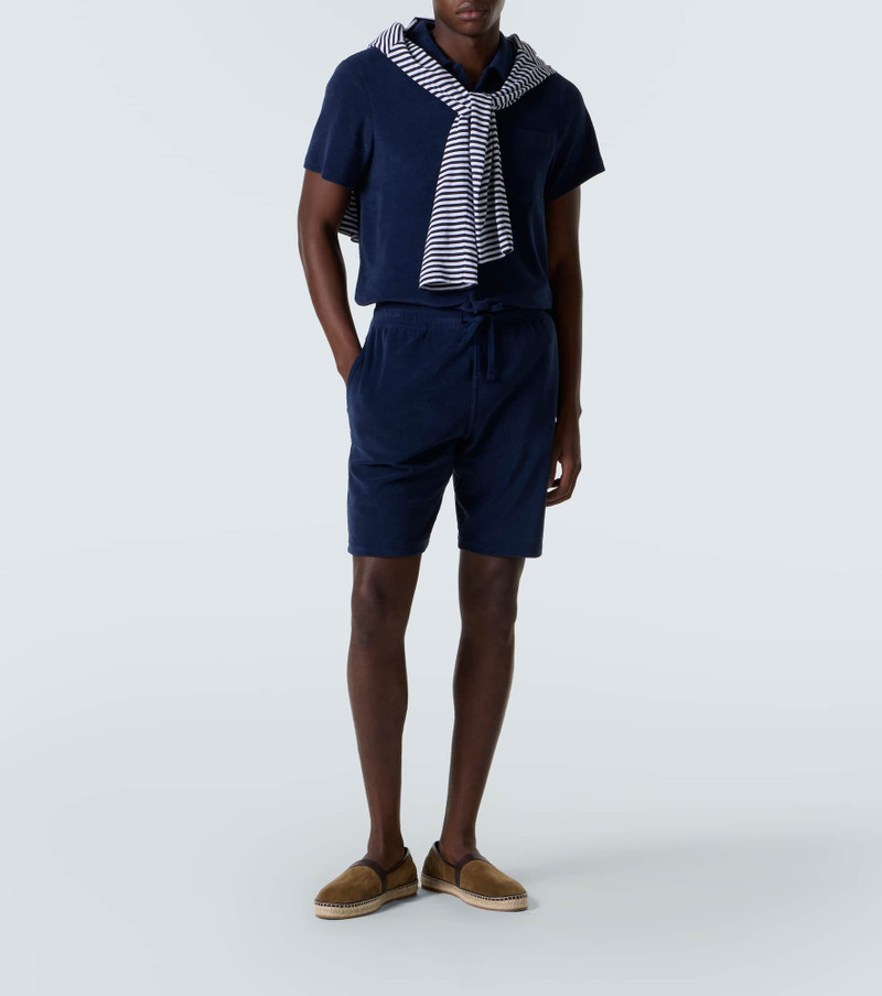 Vilebrequin Charli cotton-blend terry polo shirt outlook