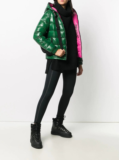 DUVETICA Kumadue logo patch puffer jacket outlook