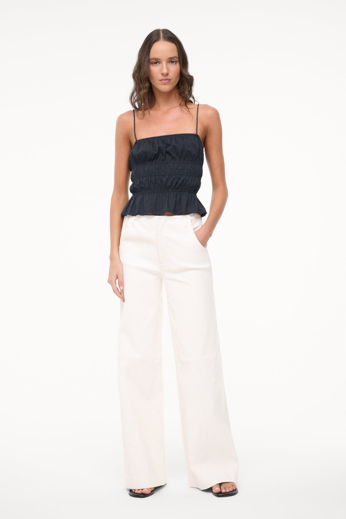STAUD AYLA TOP BLACK - 7