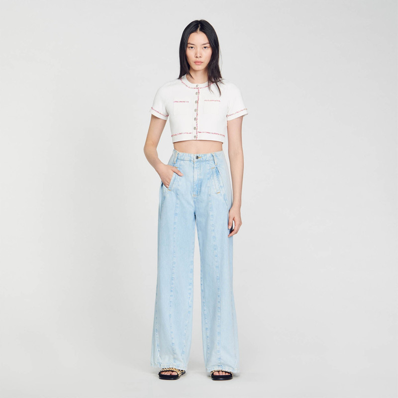 Sandro CROPPED CARDIGAN outlook