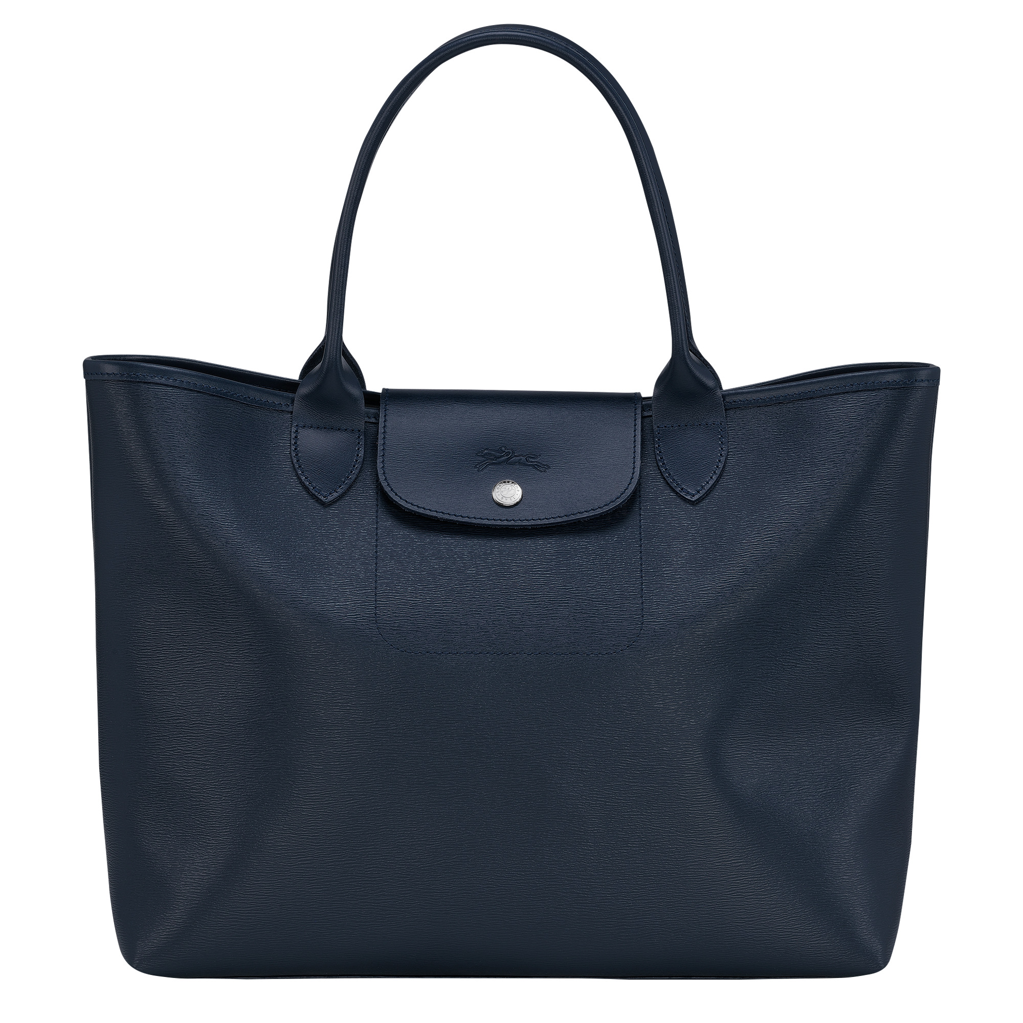 Le Pliage City L Tote bag Navy - Canvas - 1