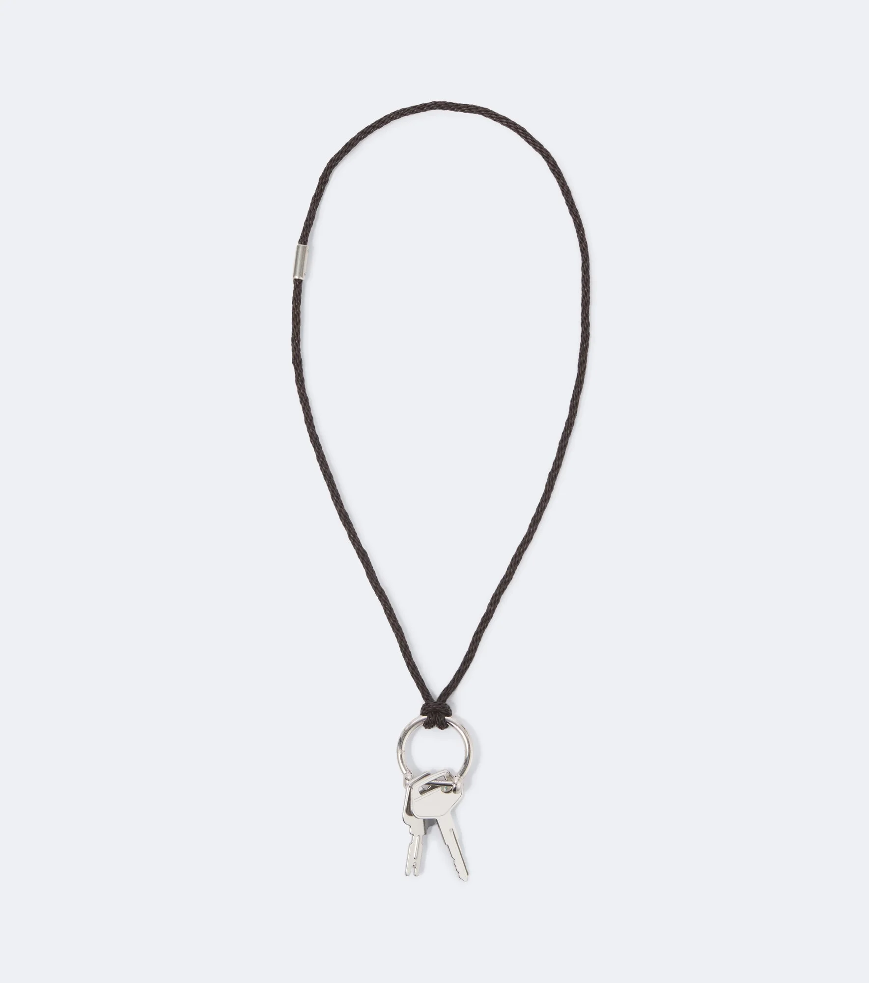 Leather pendant necklace - 1