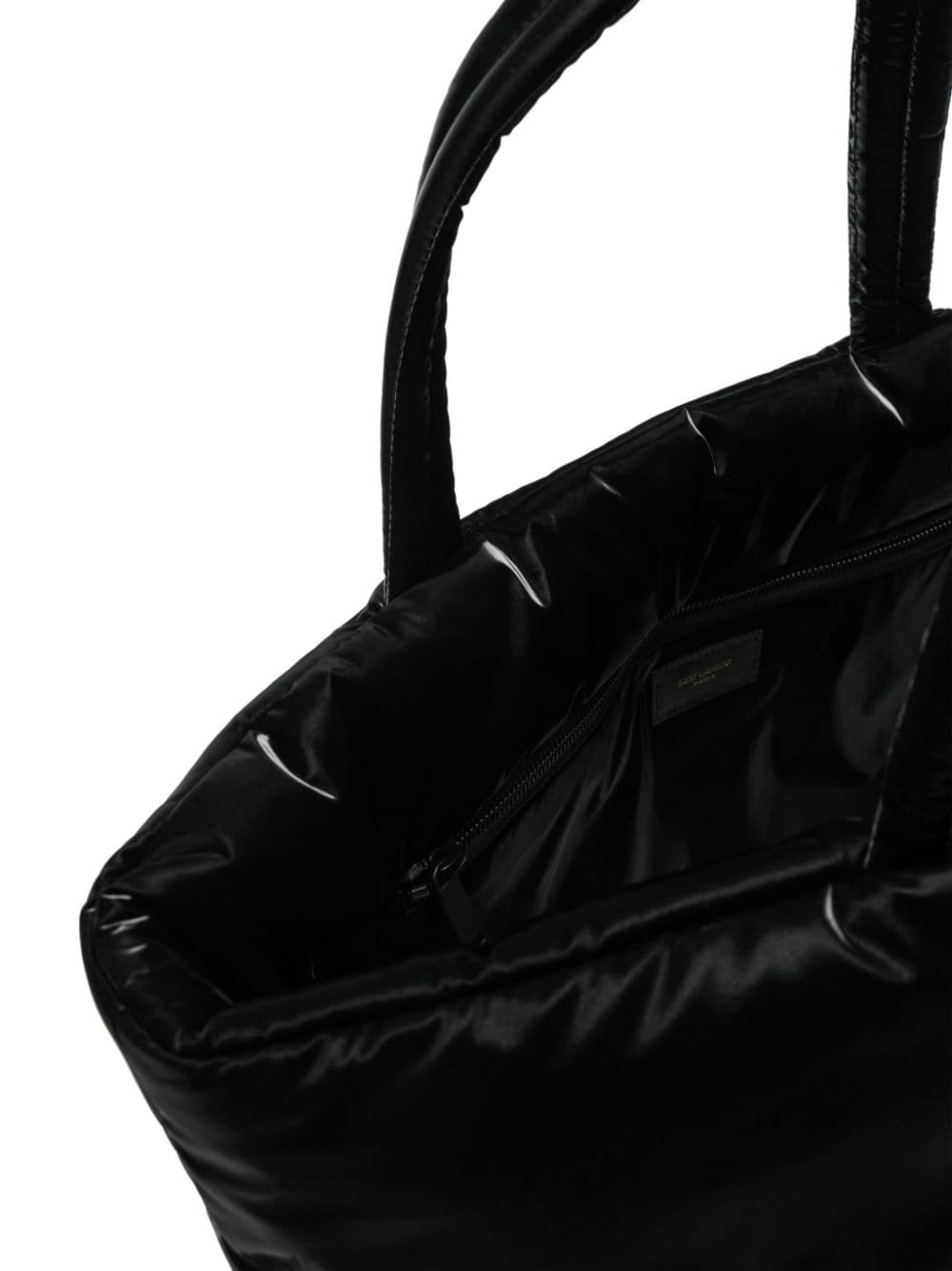 debossed-logo tote bag - 5