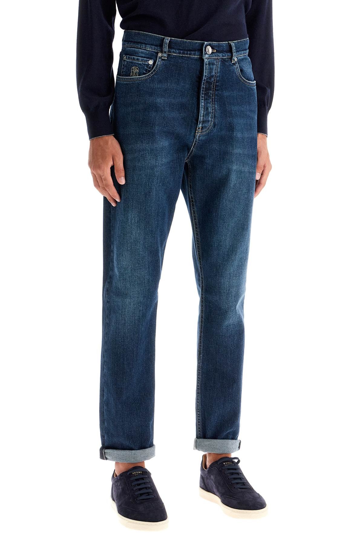 "STRETCH DENIM ICONIC FIT JEANS FOR A - 3