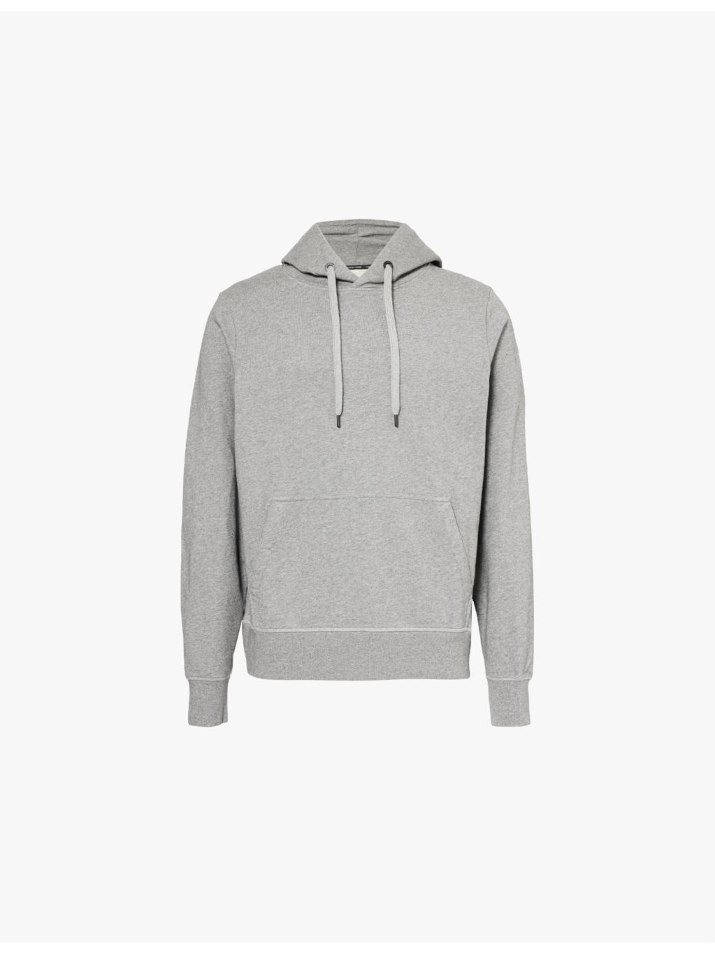 Huron brand-patch cotton-jersey hoody - 1