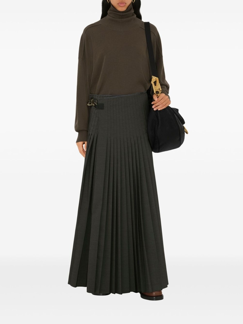 Burberry maxi kilt outlook