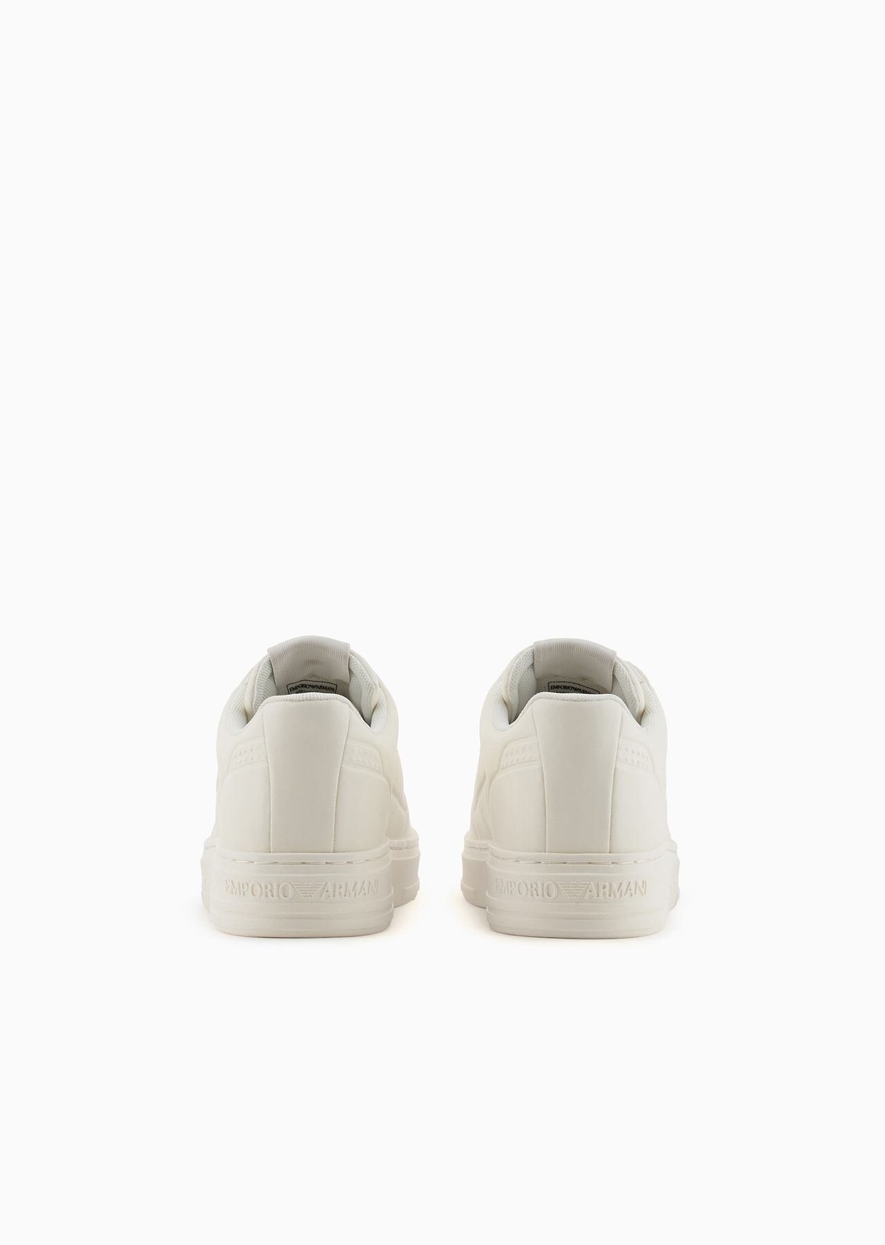 Leather sneakers with thermoformed details - 4