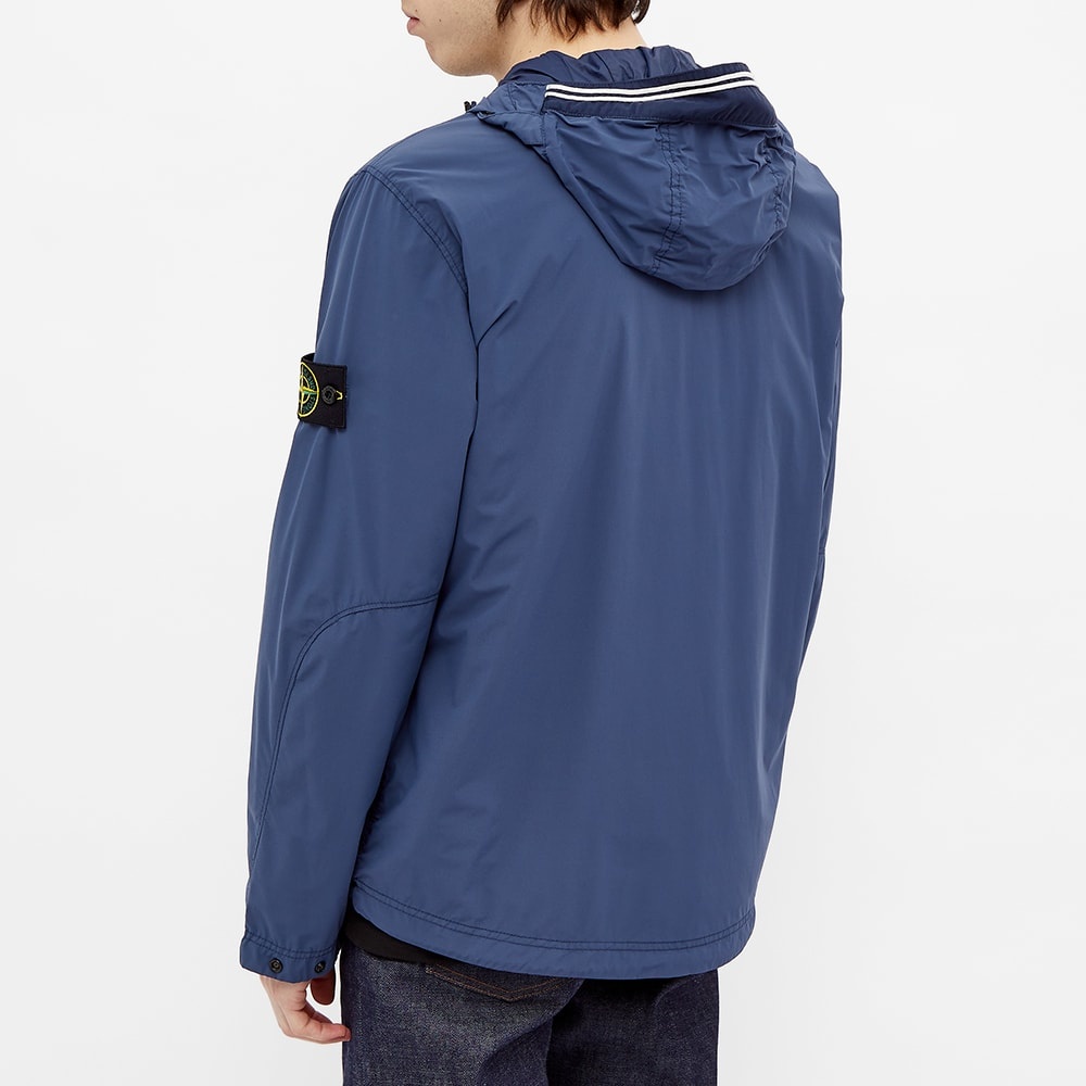 Stone Island Nylon Garment Dyed Hooded Jacket - 6