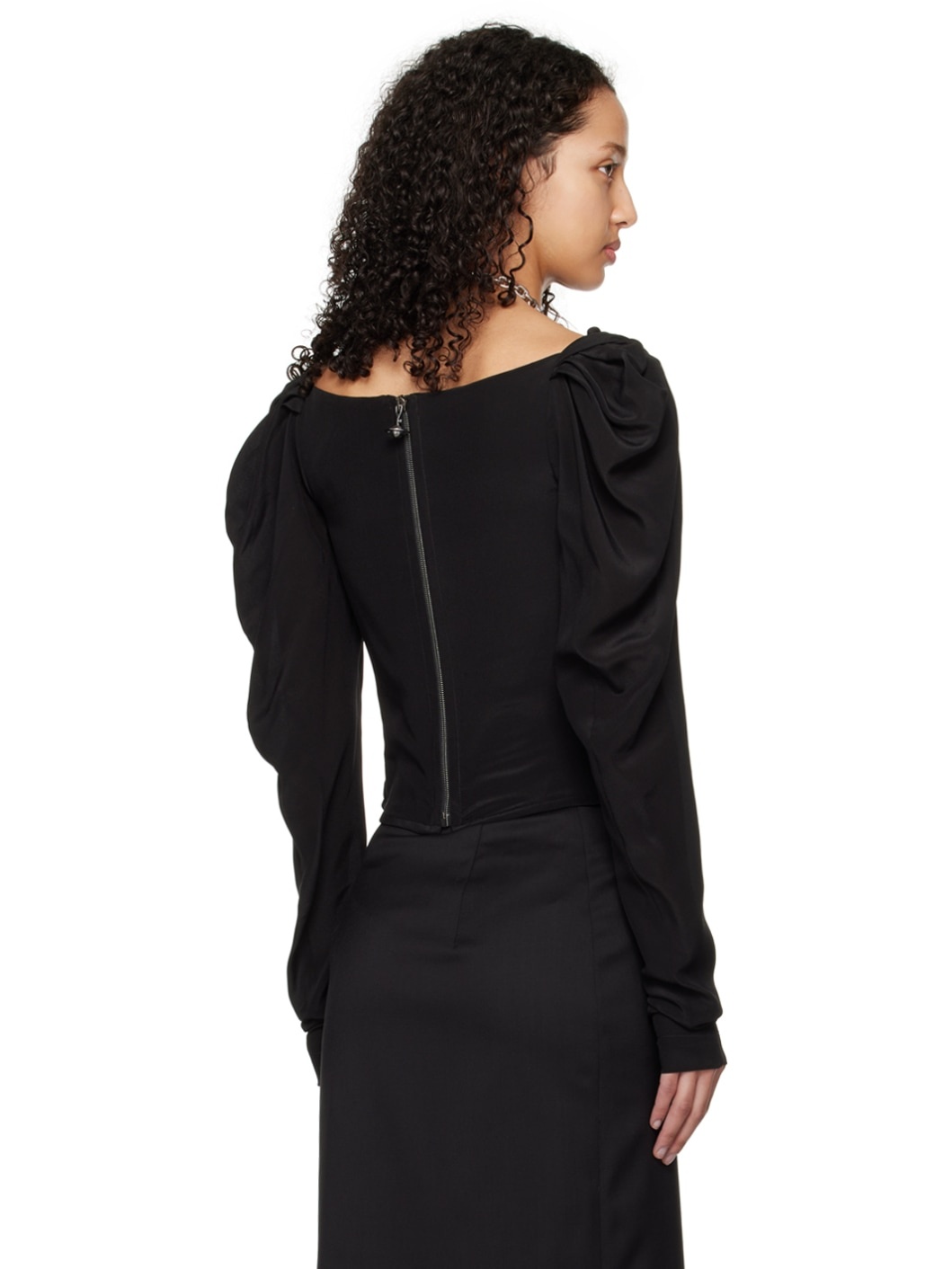 Black Iwona Blouse - 3