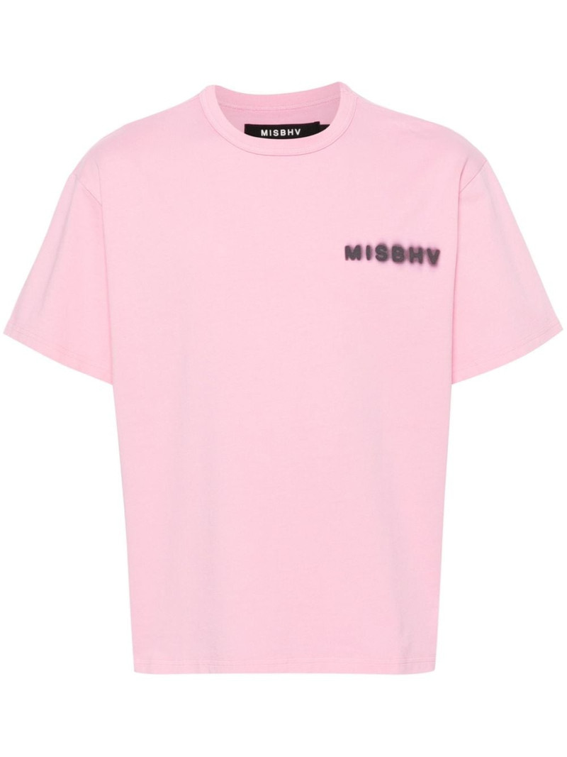 logo-print cotton T-shirt 1