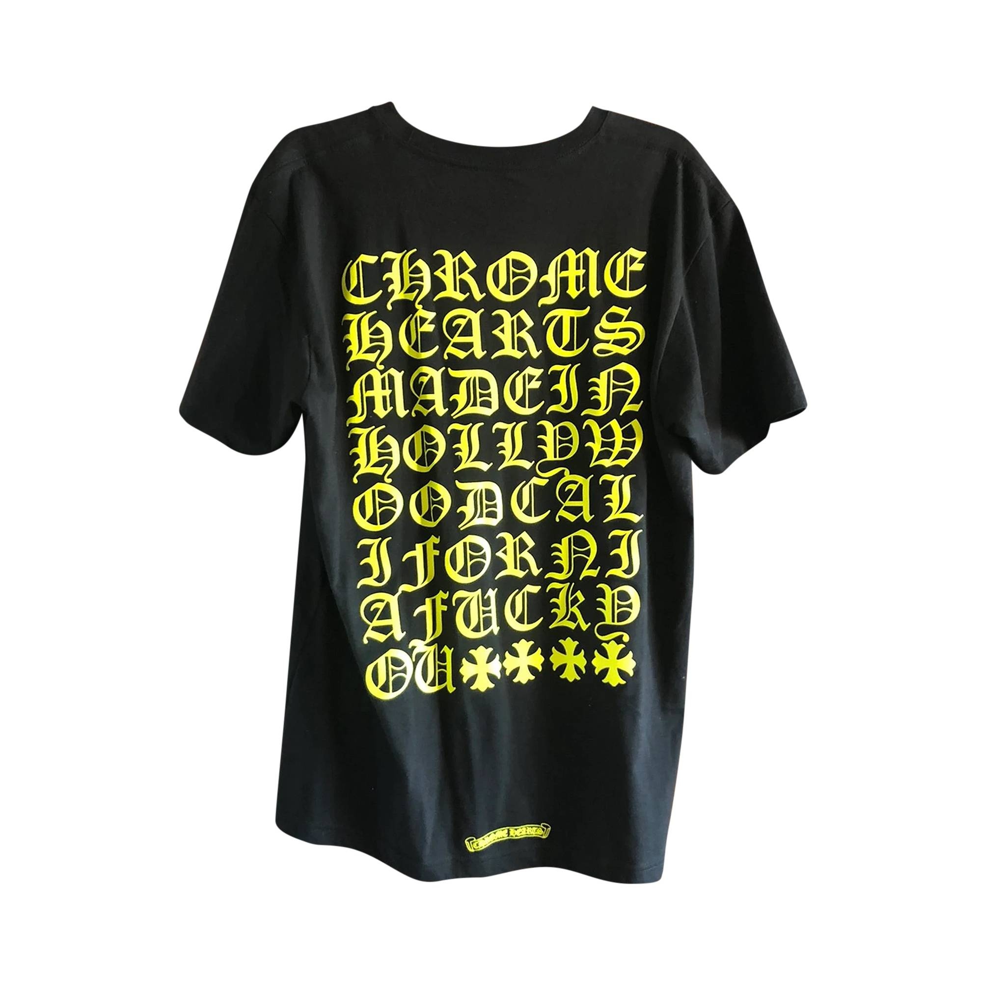 Chrome Hearts Made In Hollywood T-Shirt 'Black' - 2