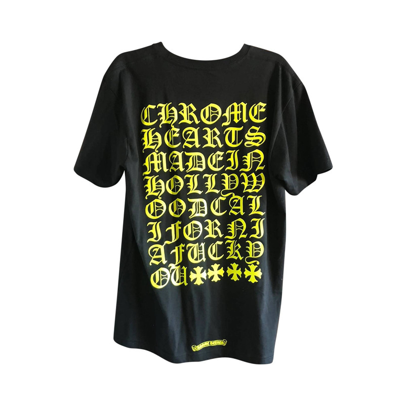 Chrome Hearts Chrome Hearts Made In Hollywood T-Shirt 'Black' outlook