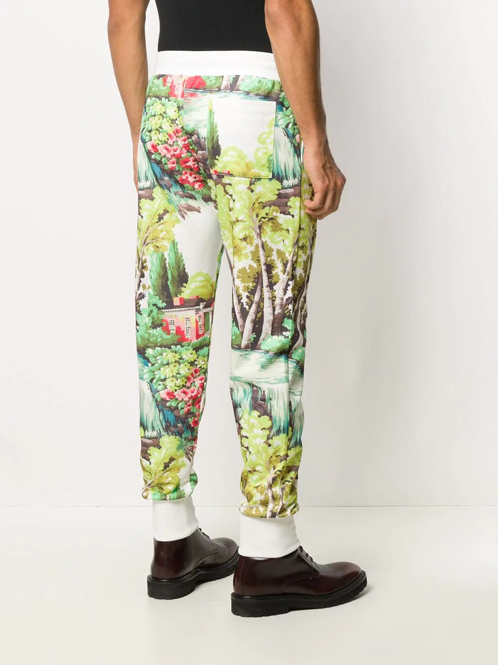 floral house print trousers - 4