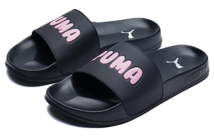 (WMNS) PUMA Leadcat 2.0 Logo Slide 'Black' 387234-02 - 4