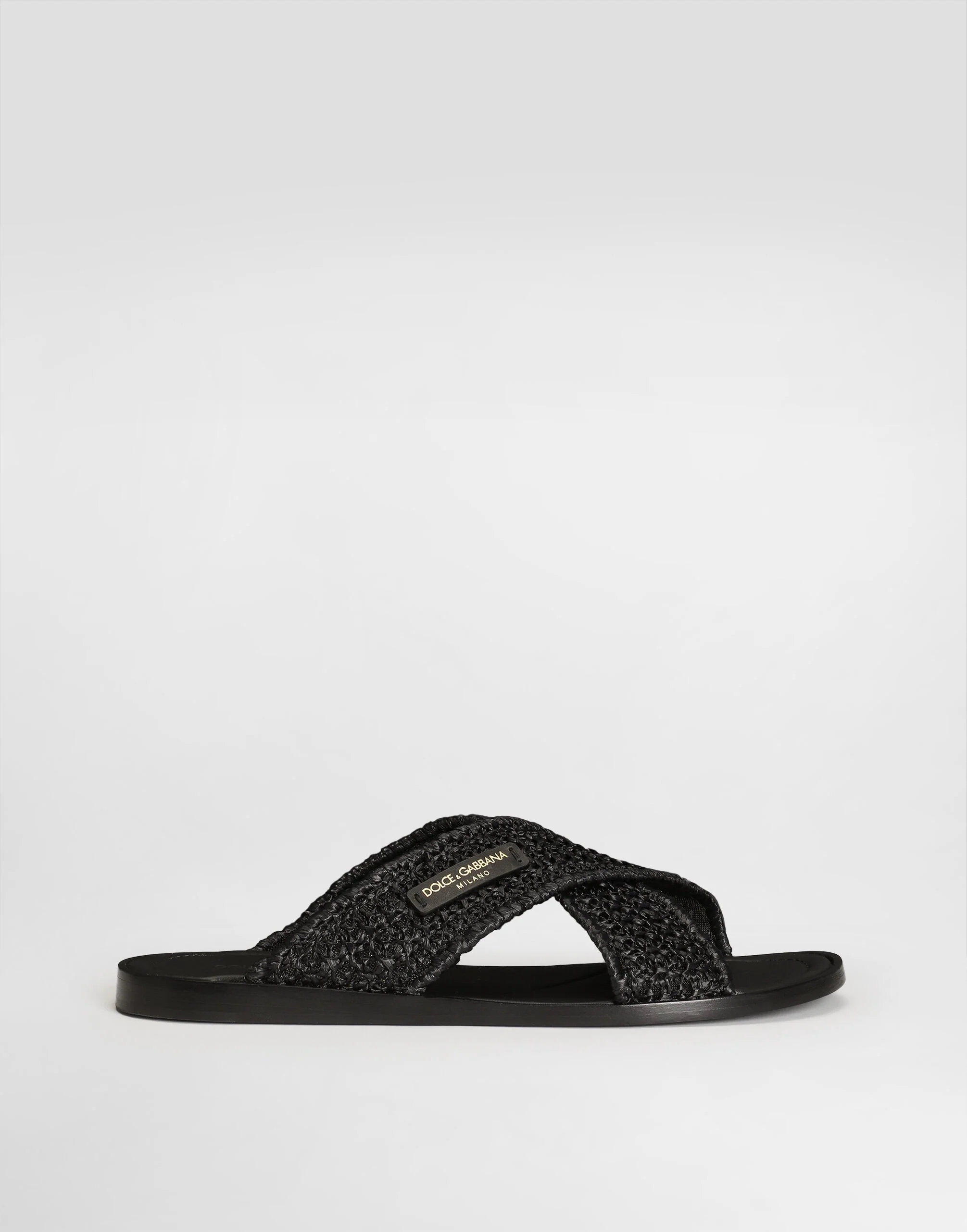 Sandals in raffia - 1