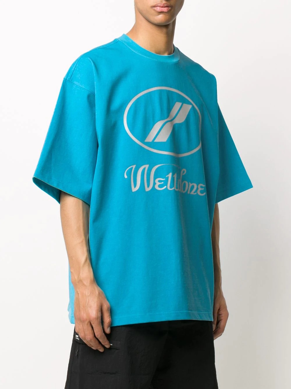 oversized logo print T-shirt - 5