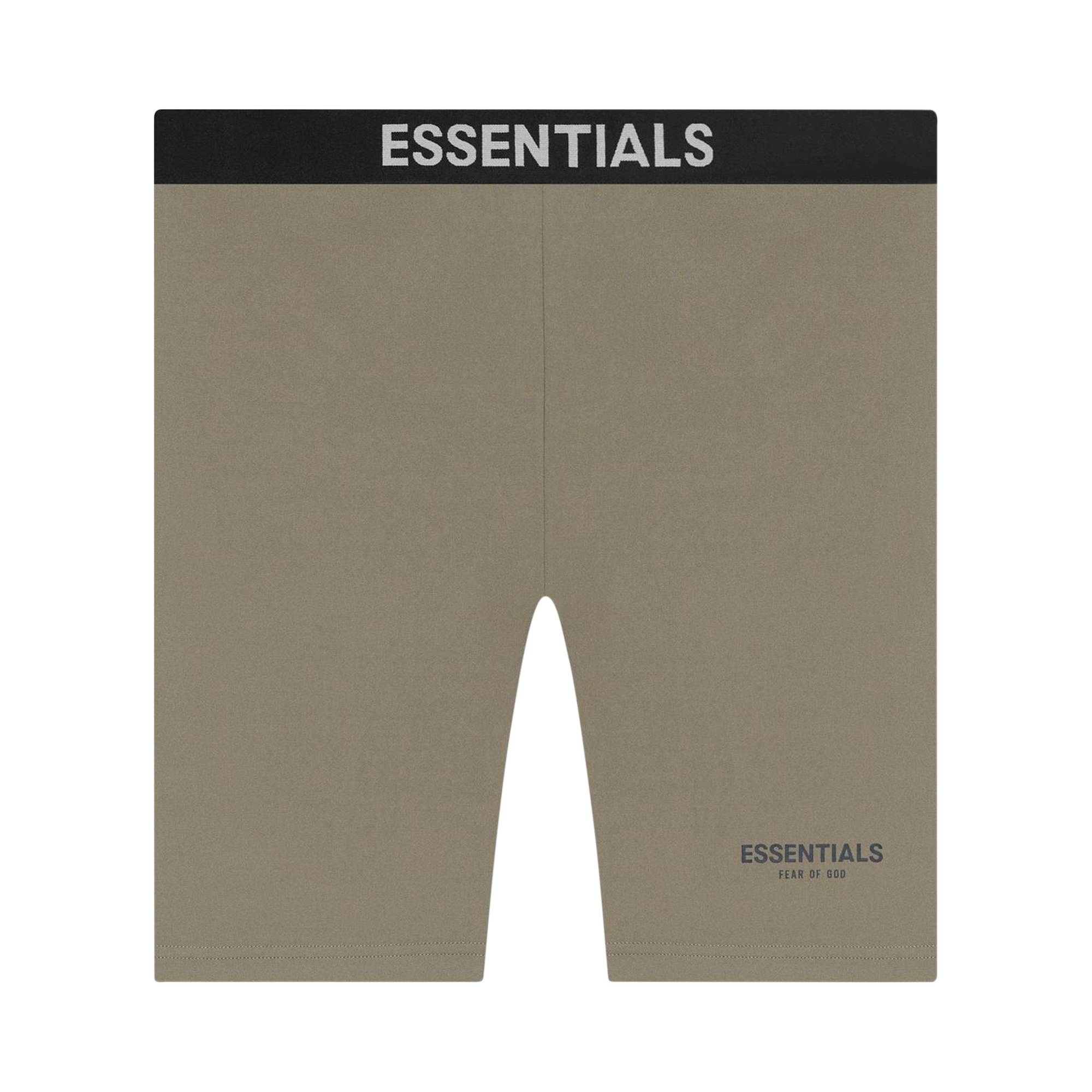 Fear of God Essentials Athletic Biker Short 'Taupe' - 1