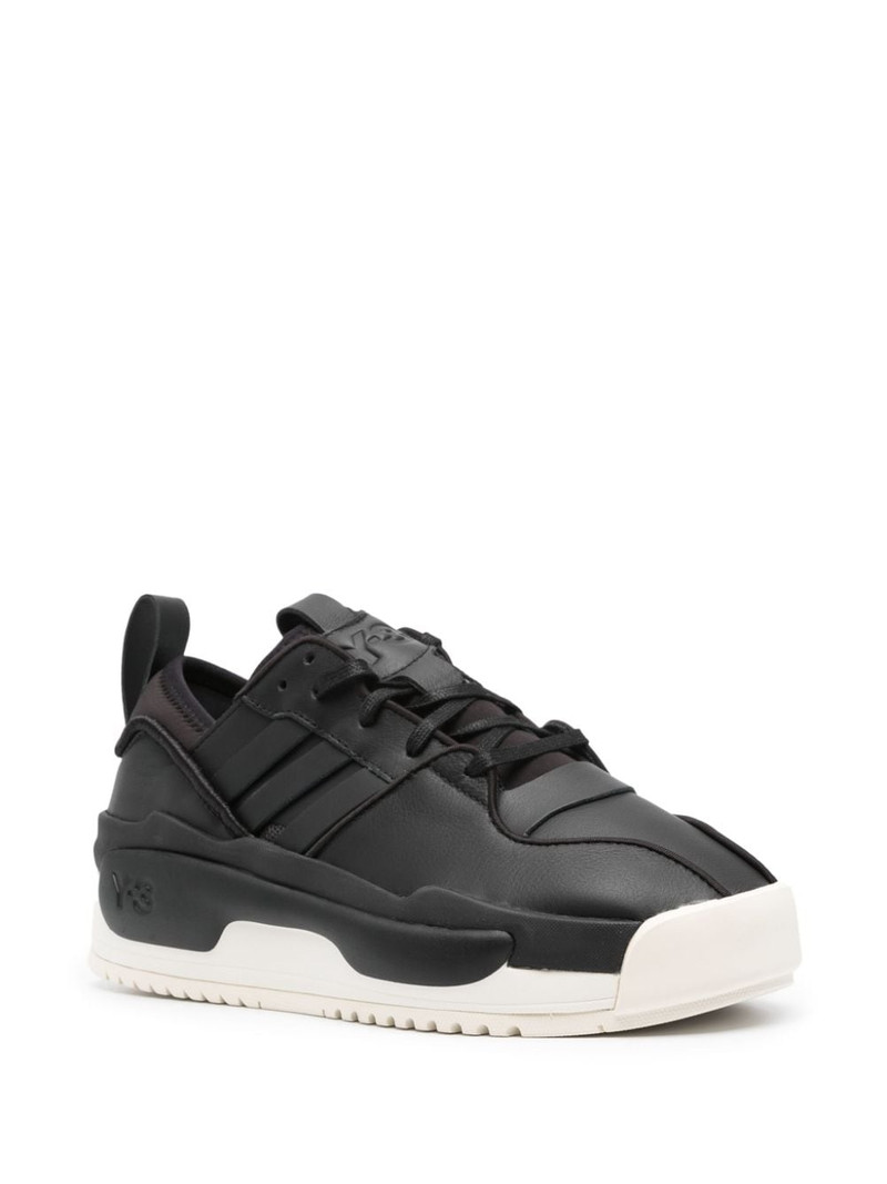 Y-3 Rivalry low-top leather sneakers outlook