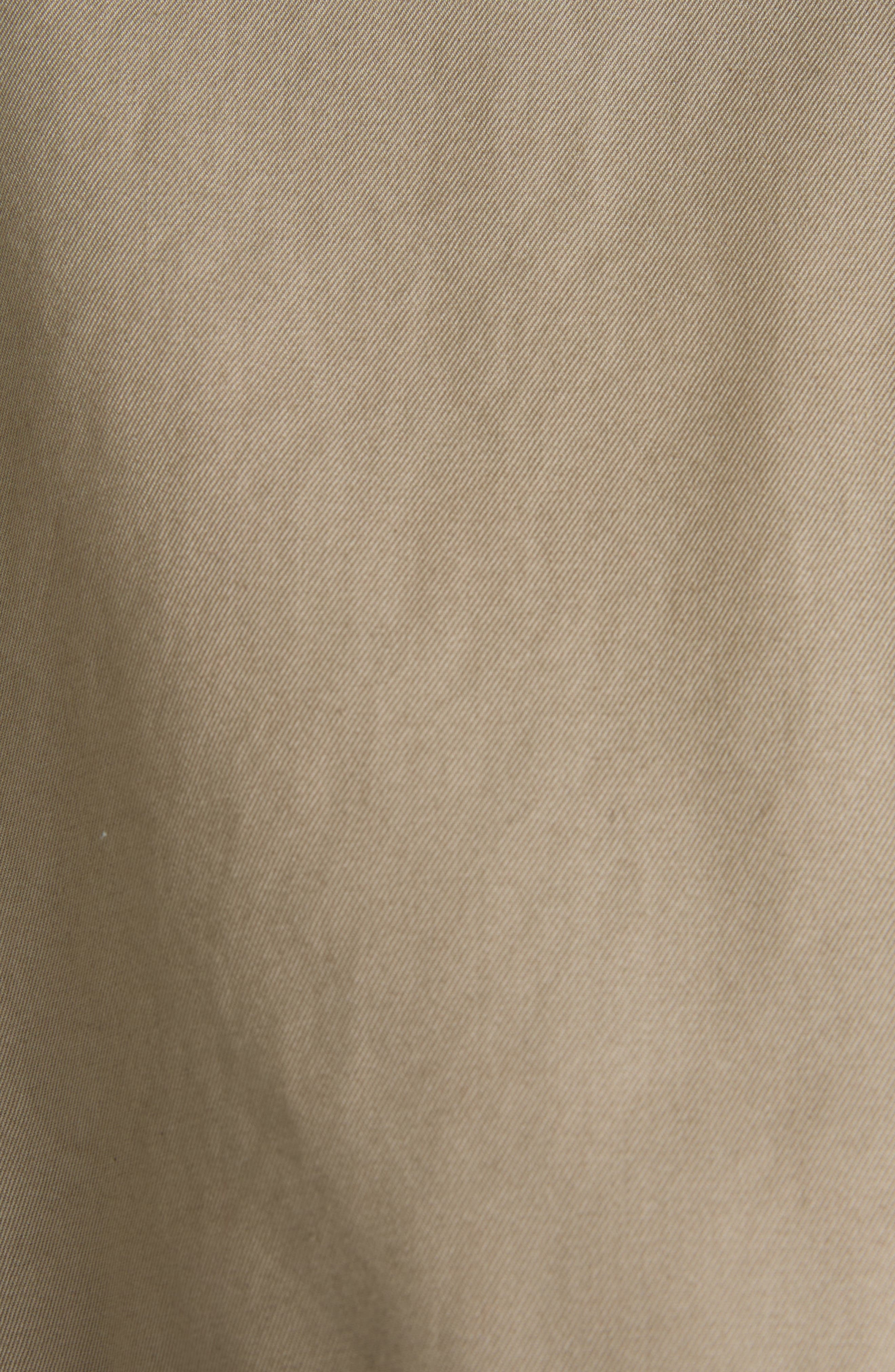 McQueen Belted Trench Coat in Beige at Nordstrom - 6