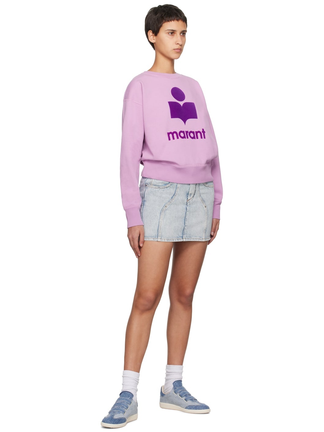 Purple Mobyli Sweatshirt - 4