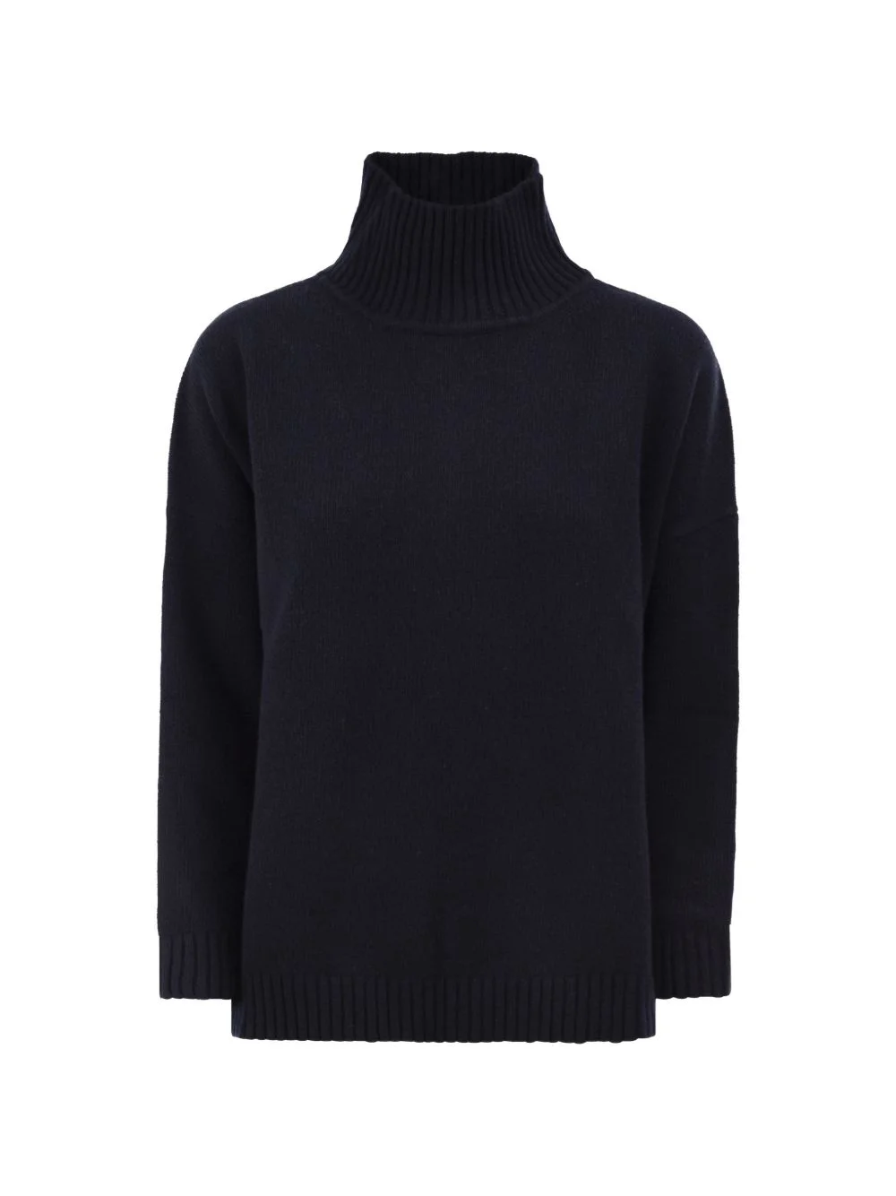high-neck virgin-wool sweater - 1