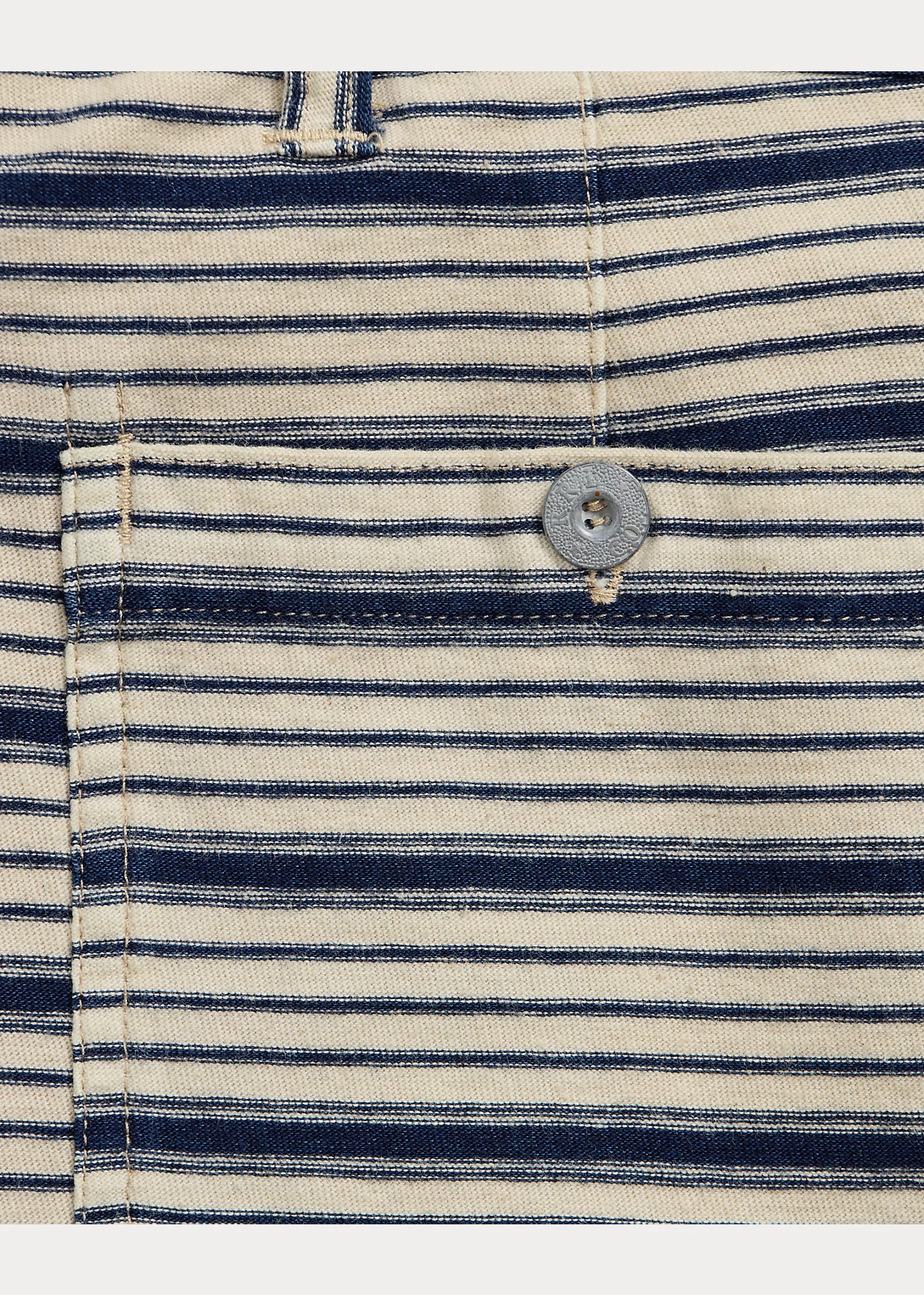 Indigo Striped Jersey Short - 4
