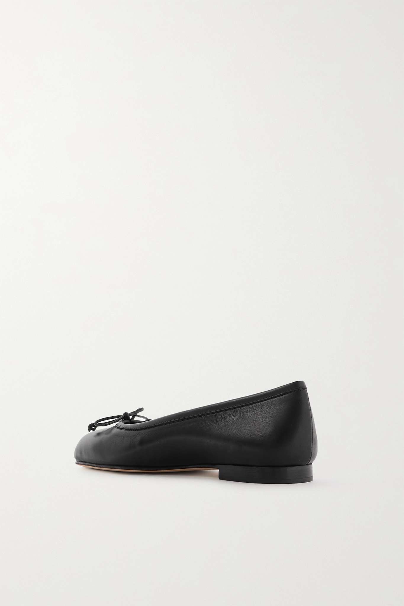 Veralli bow-detailed leather ballet flats - 3