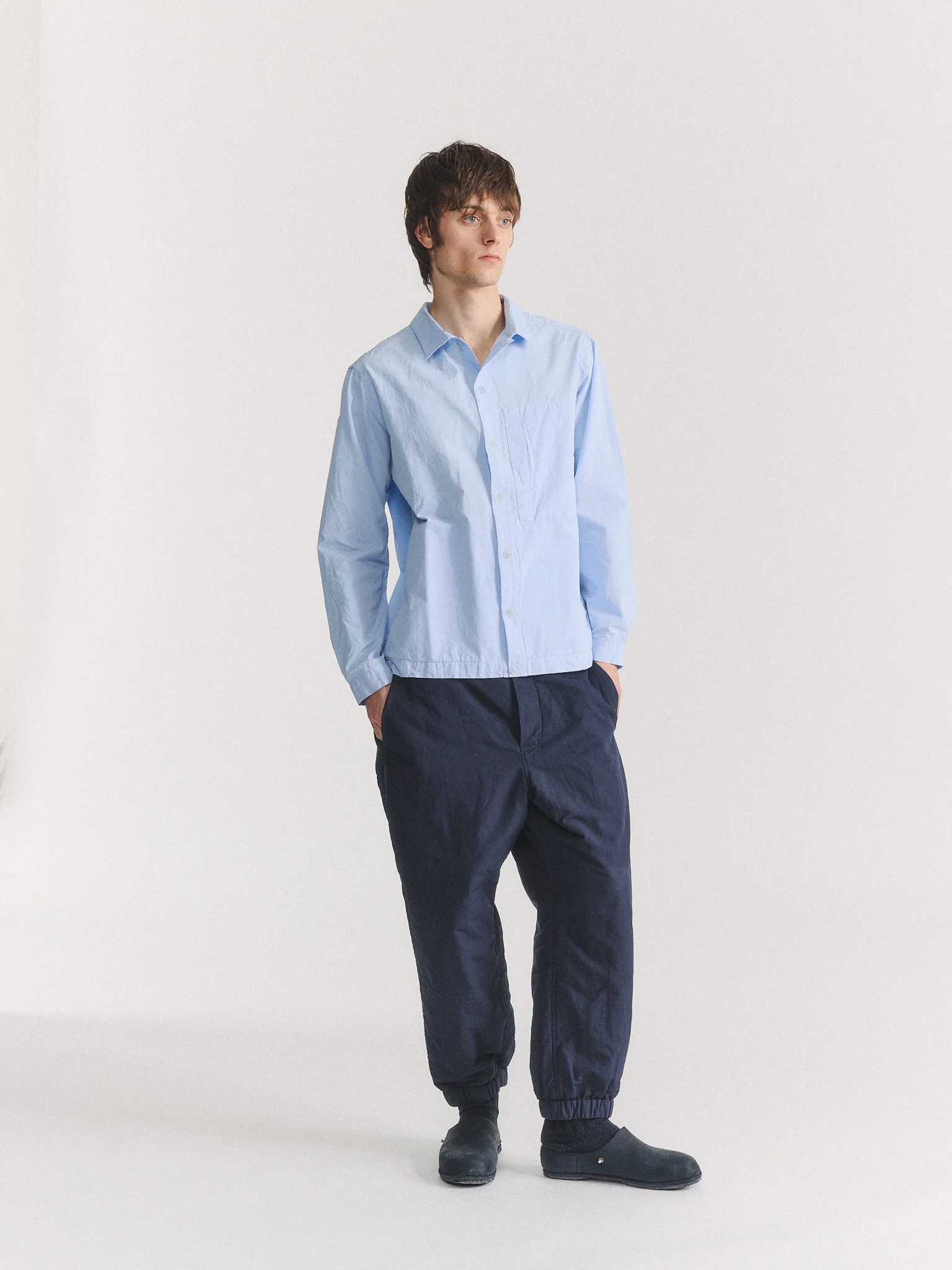 NEW FABU SHIRT - PAPER COT - GLACIER - 1