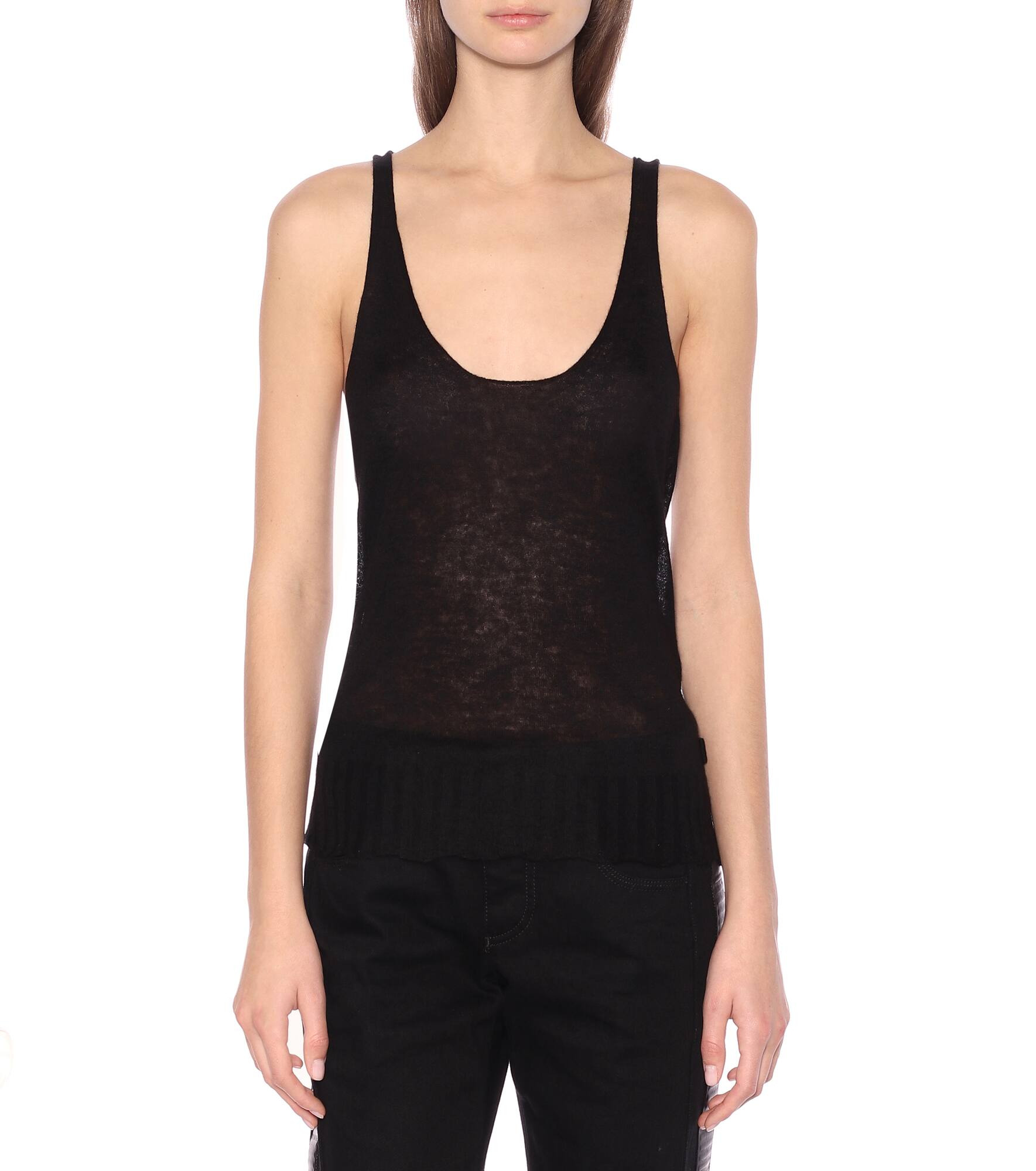Cashmere tank top - 5