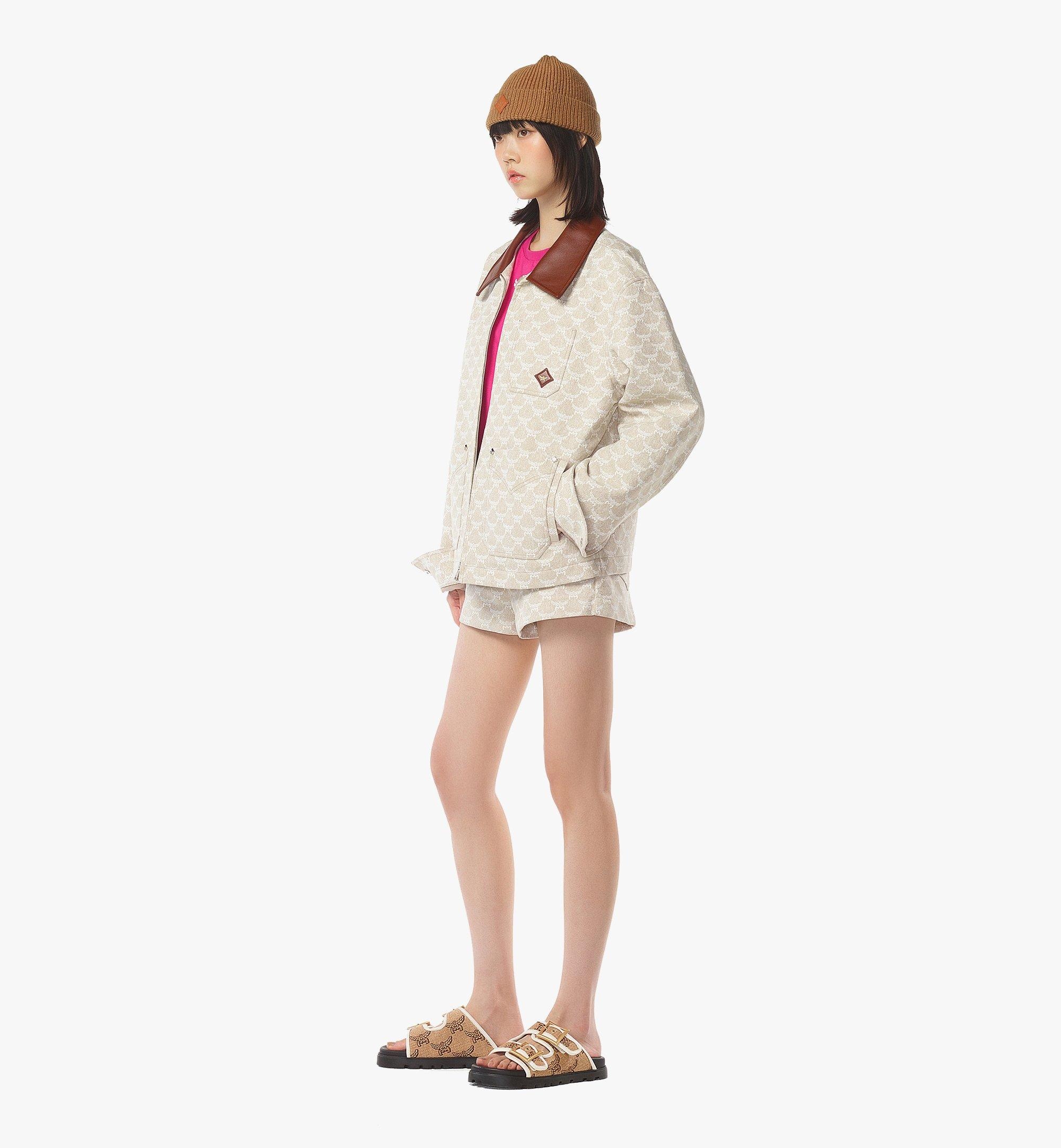 Lauretos Denim Jacquard Shorts - 4