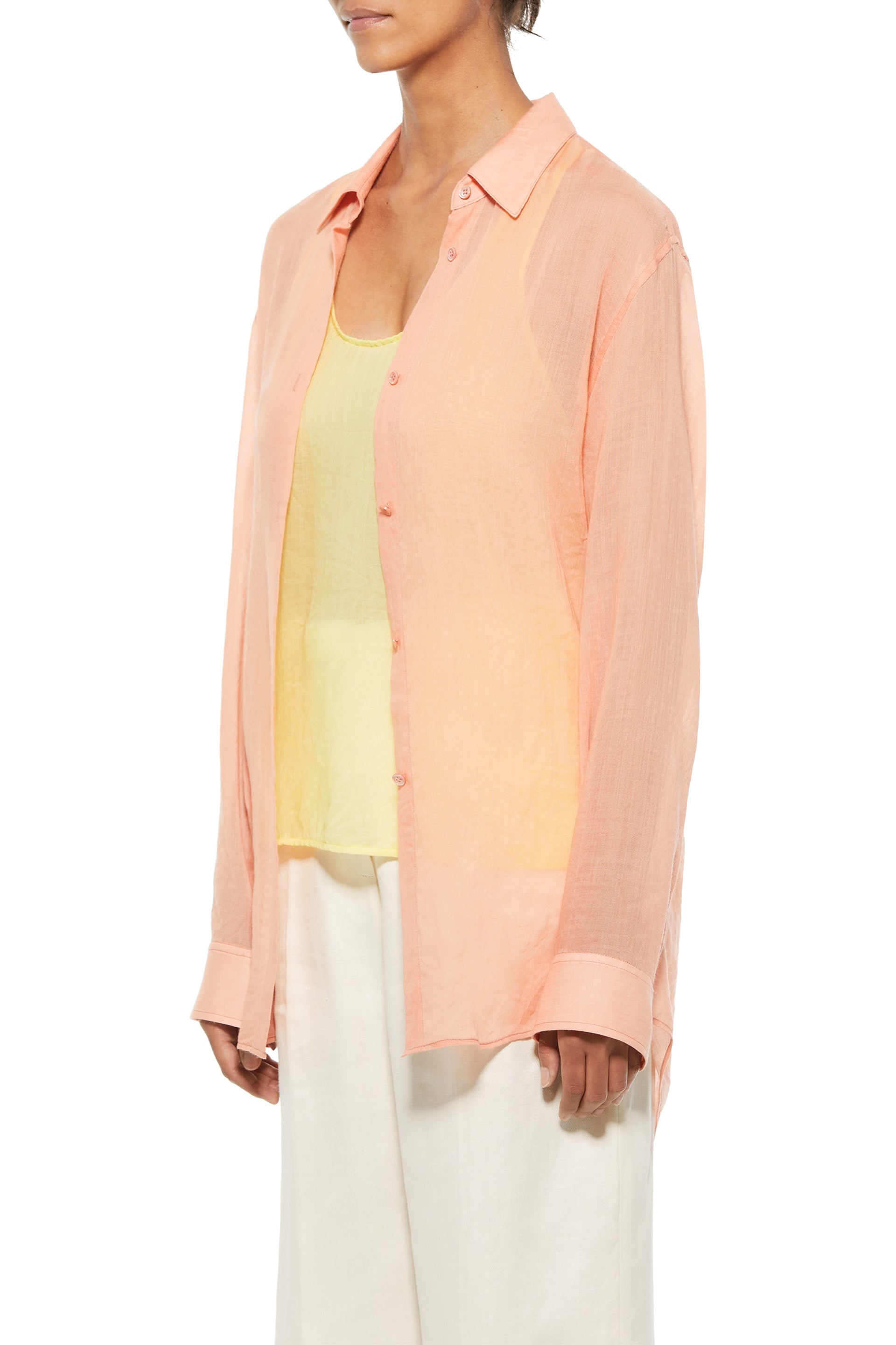 Ferrara Shirt in Cashmere Gauze - 5