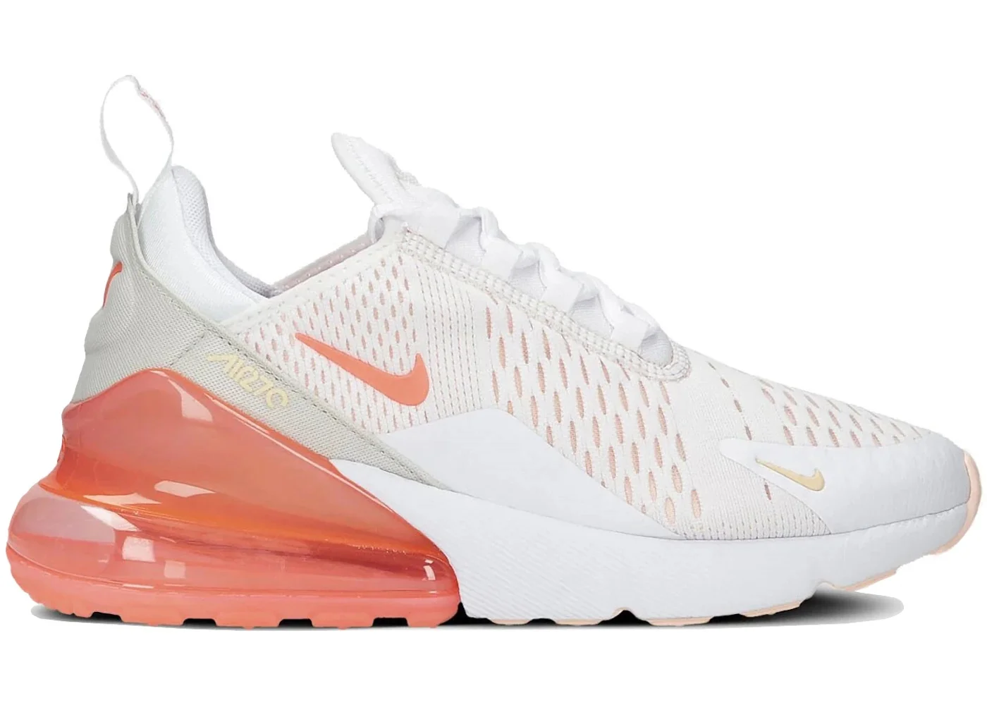 Nike Air Max 270 Essential White Bright Mango (Women's) - 1