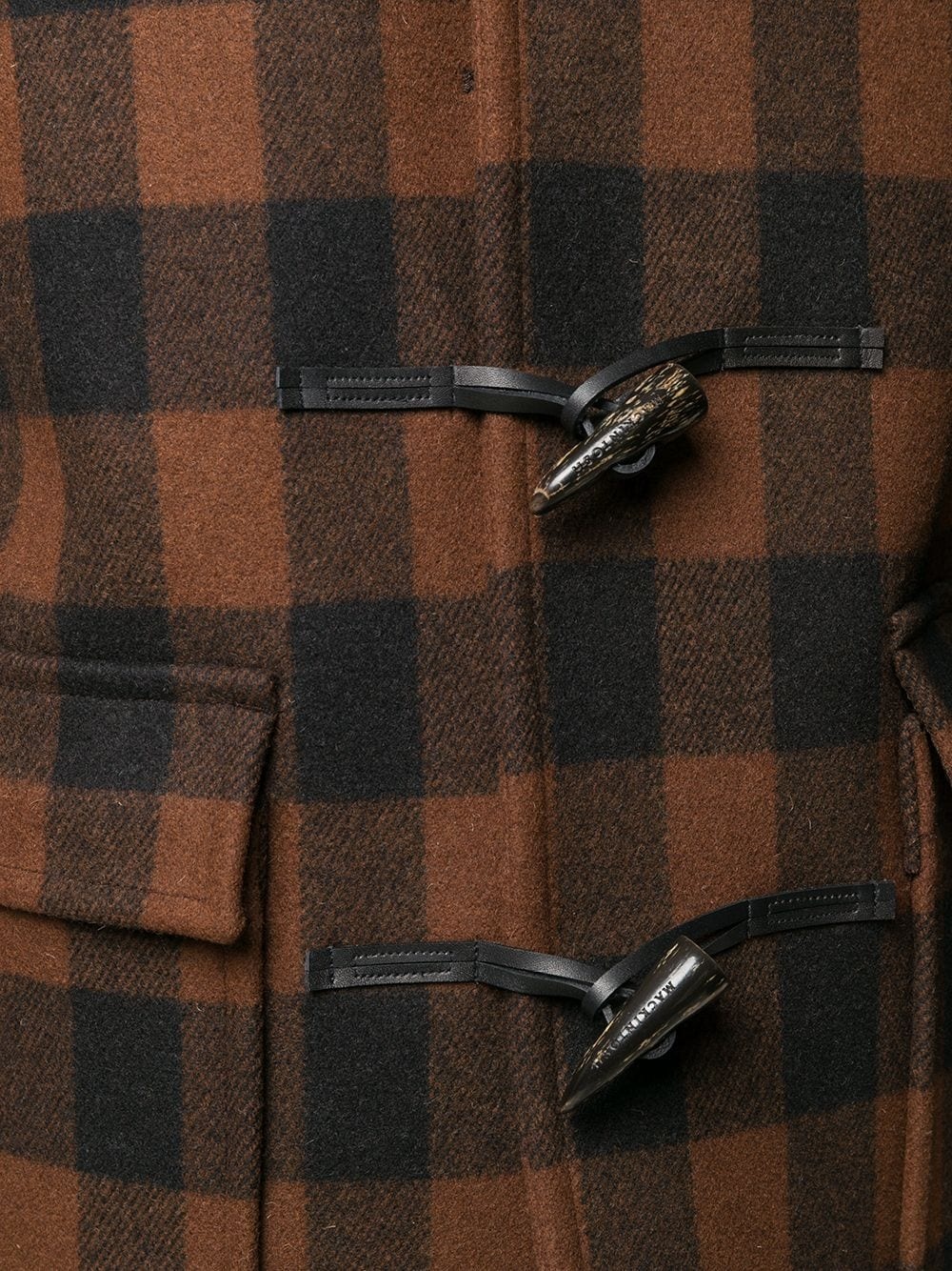 Weir buffalo check long coat - 5