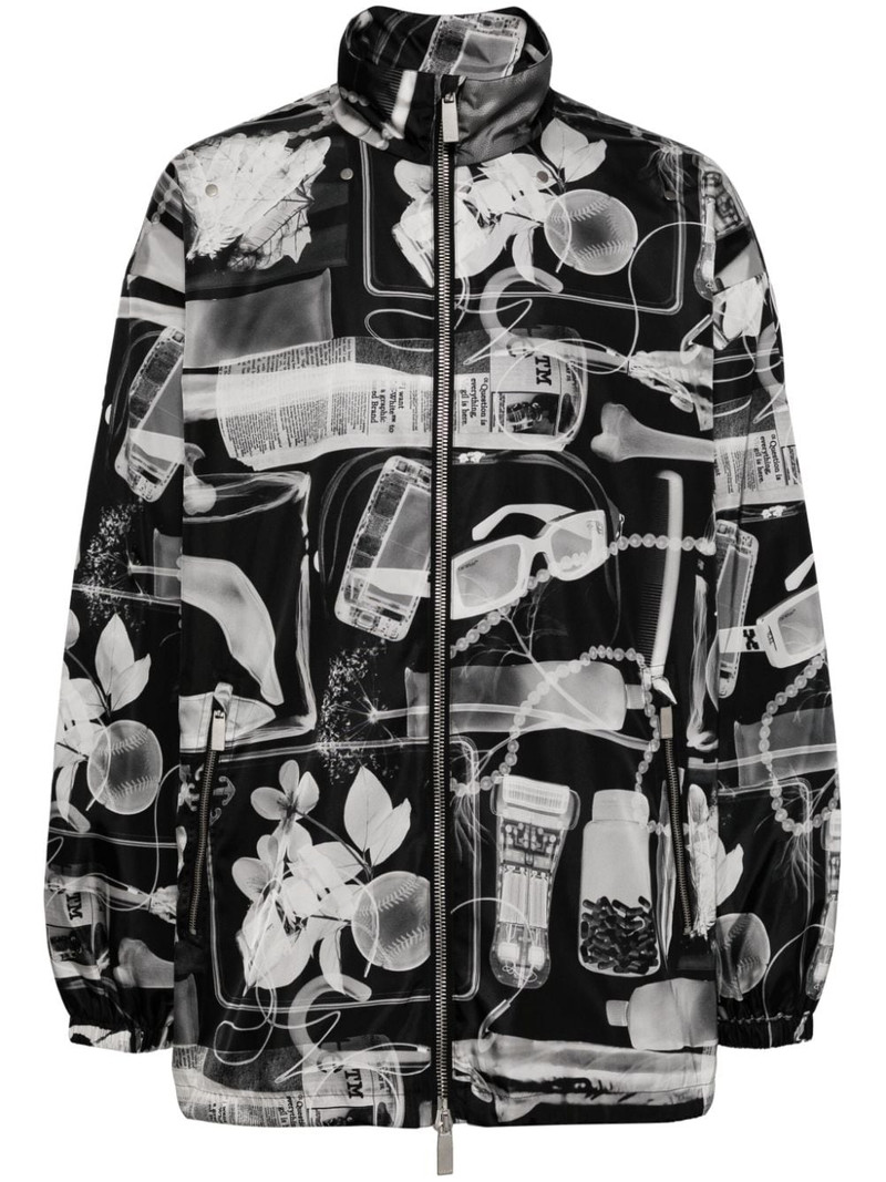 X-ray print windbreaker 1