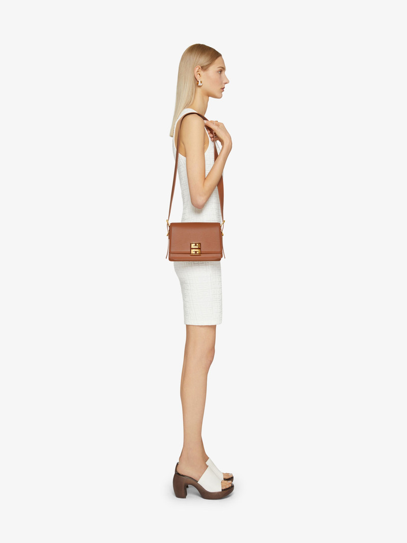 Givenchy MEDIUM 4G CROSSBODY BAG IN GRAINED LEATHER outlook