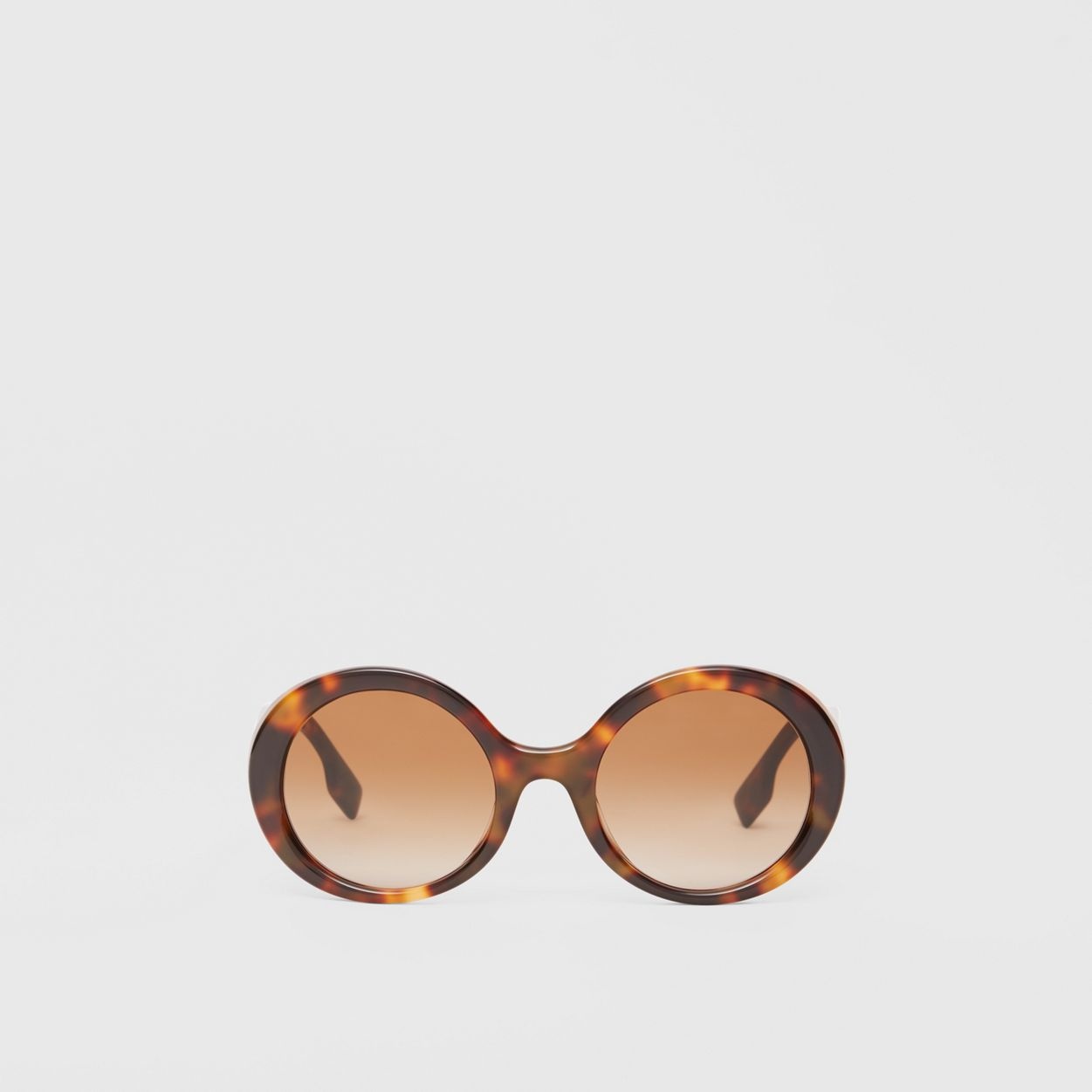 Oversized Round Frame Sunglasses - 1