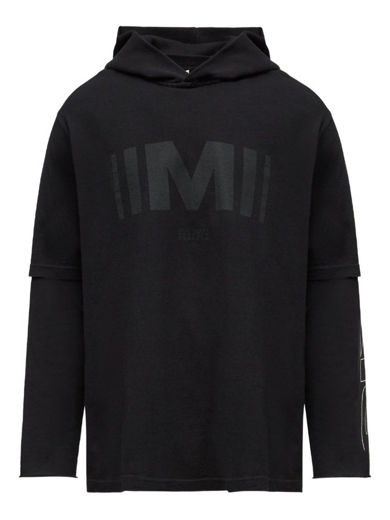 graphic-print hoodie 1
