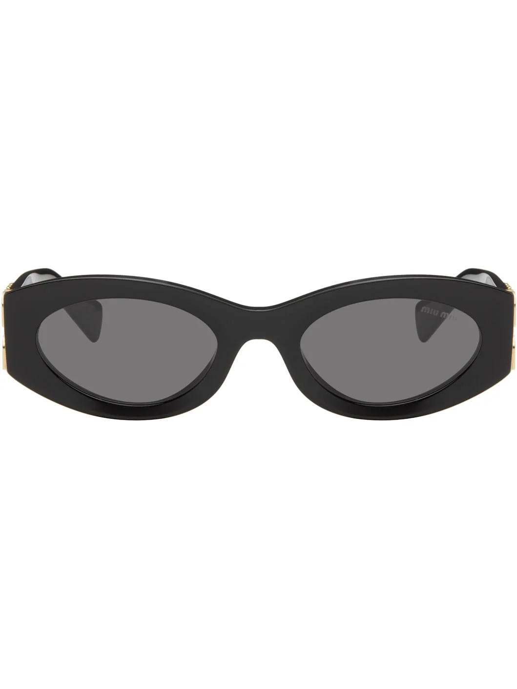 Black Miu Glimpse Sunglasses - 1