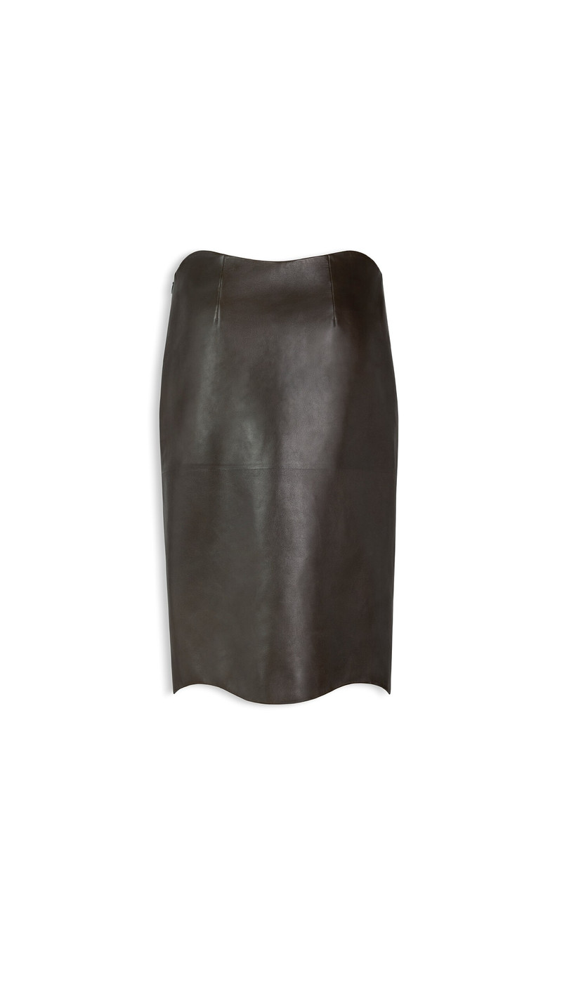 Alaïa LAMBSKIN PENCIL SKIRT outlook