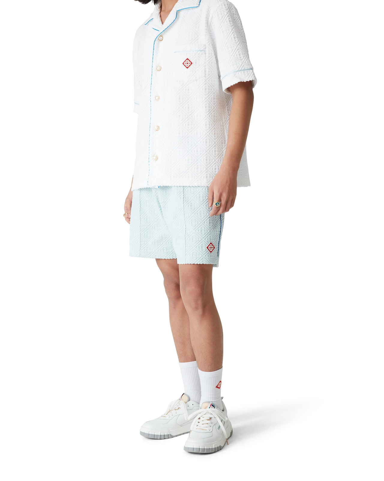 Monogram Towelling Shorts | Casablanca Paris - 3