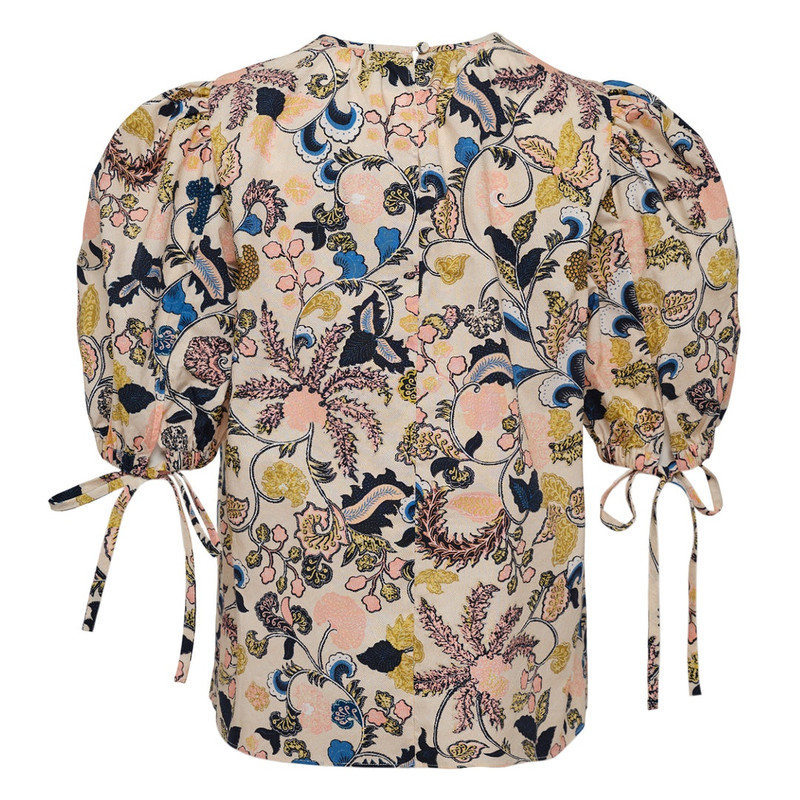 ULLA JOHNSON Coralie Short Sleeve Blouse outlook