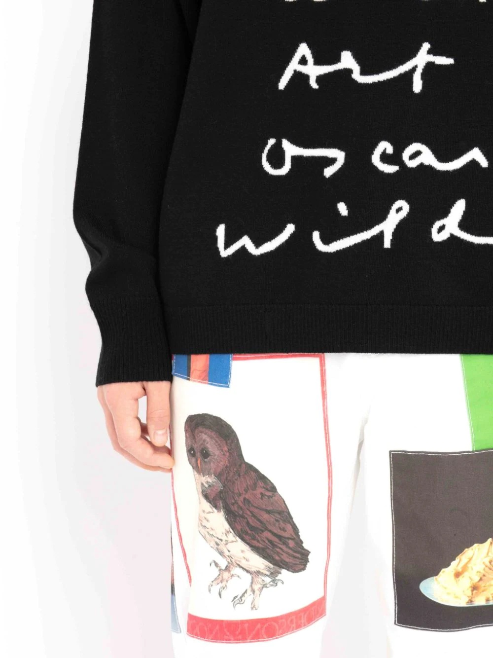 OSCAR WILDE CAPSULE: QUOTE CREWNECK JUMPER - 6