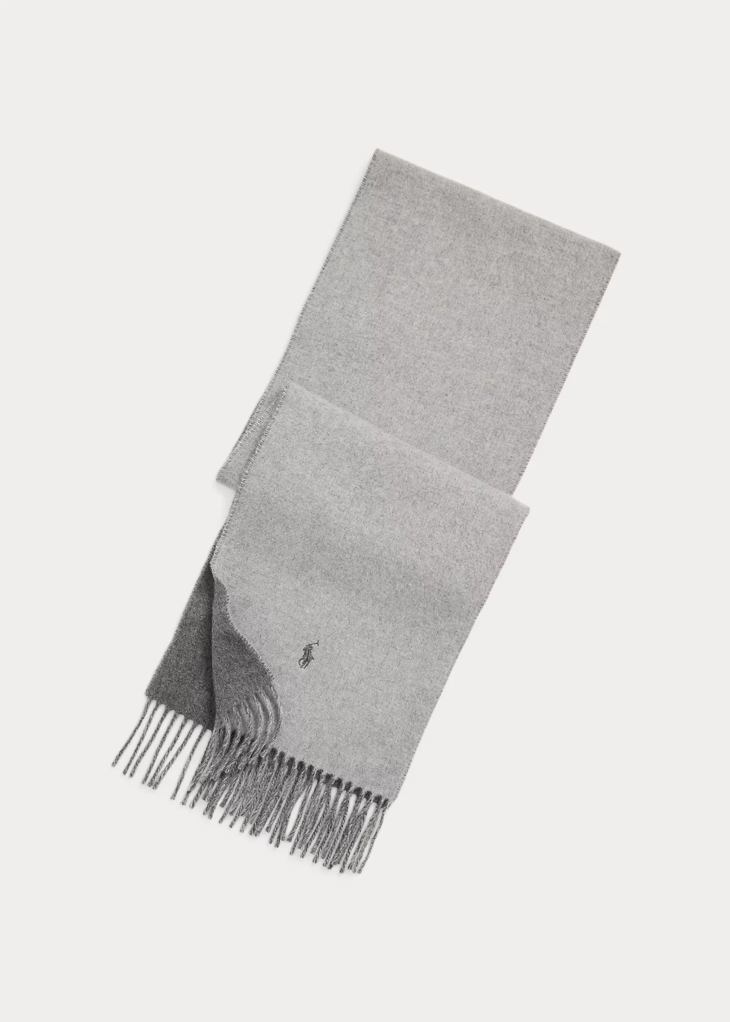 Reversible Wool-Cashmere Scarf - 1