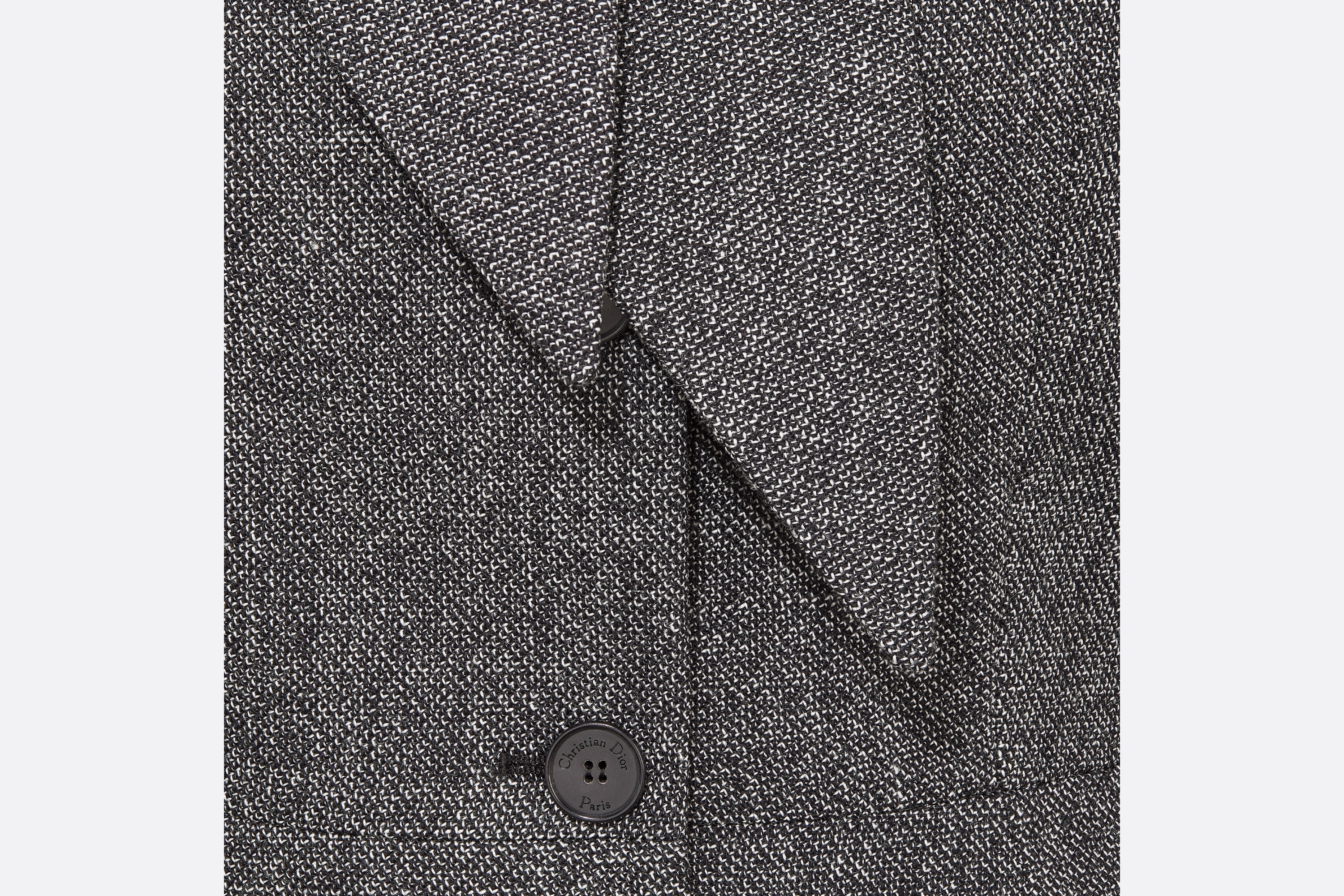 Fitted Jacket with Tied Neckline - 3