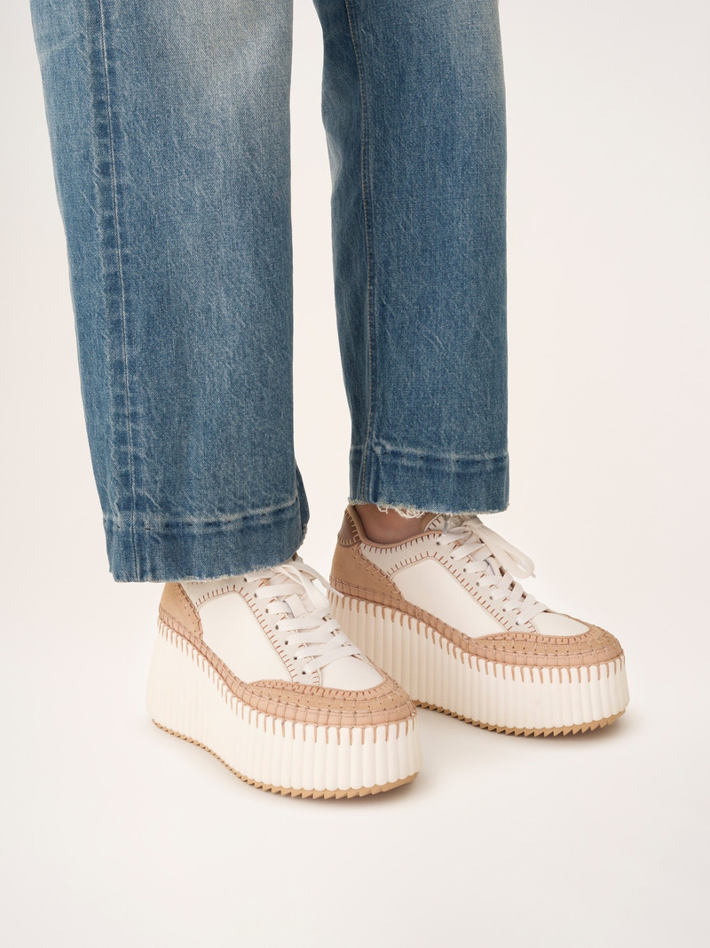 Chloé NAMA WEDGE SNEAKER outlook