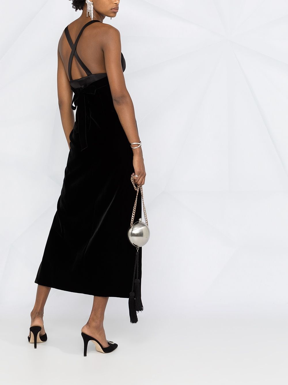 side slit long dress - 6