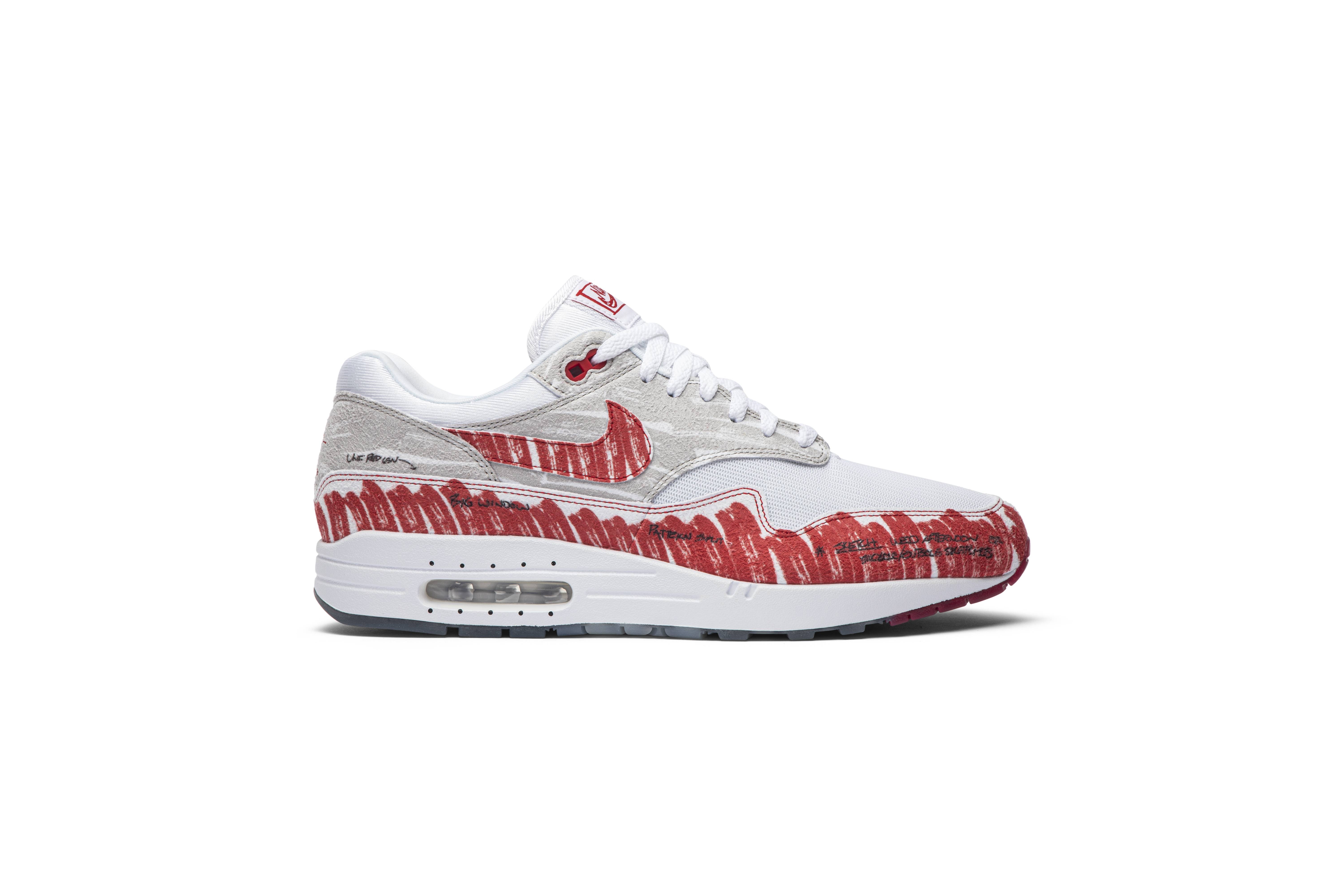 Air Max 1 'Sketch To Shelf - University Red' - 1