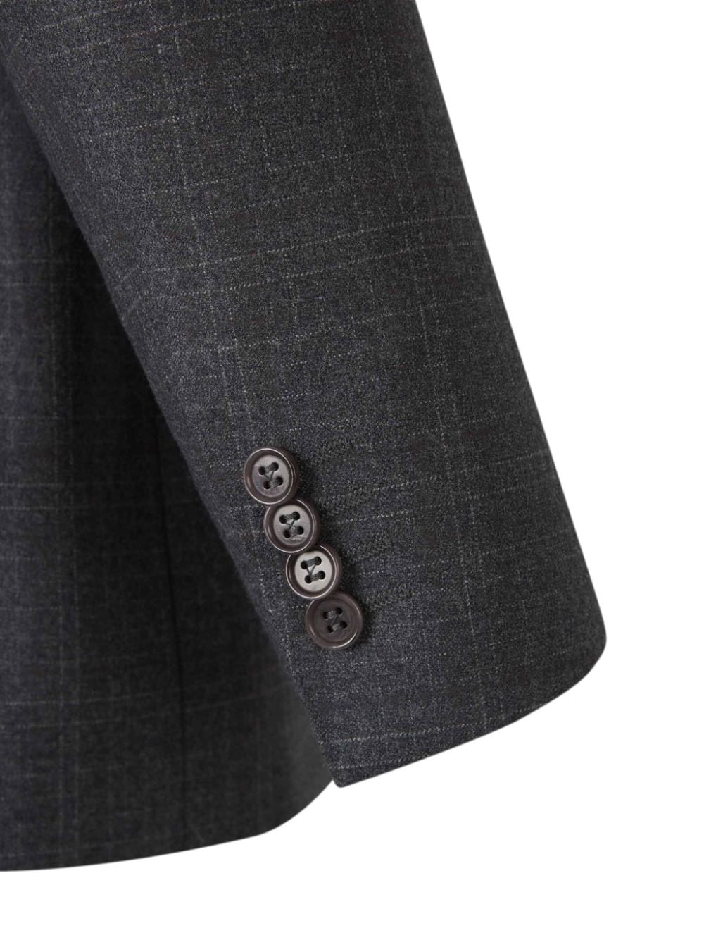 checked two-piece suit - 7