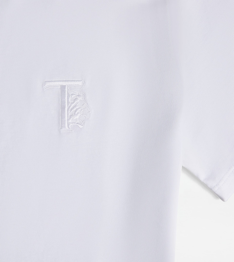 Tod's T-SHIRT IN JERSEY - WHITE outlook