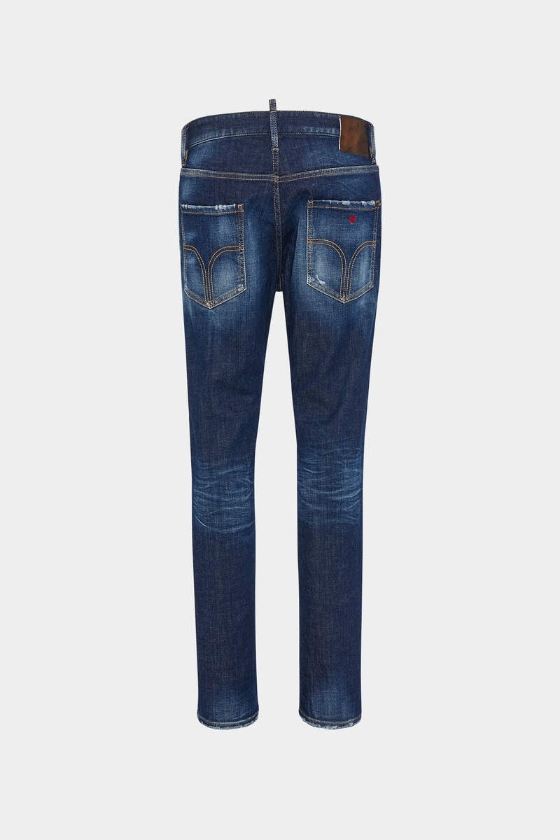DARK BASIC WASH COOL GUY JEANS - 2